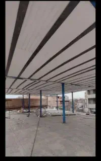 اجرای سقف اسکلت