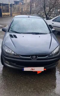 فروش پژو ۲۰۶ تیپ۲ صندوق دار مدل ۸۶