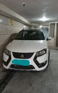 کوییک R  سفید مدل ۱۴۰۴ خشک سقف مشکی