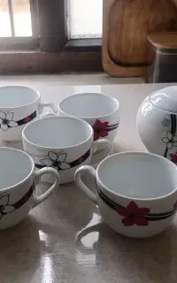 ست استکان و قندان