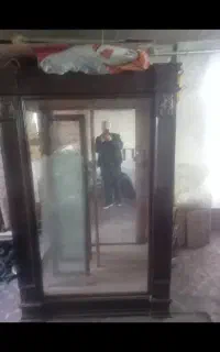 بوفه چوبی  سالم آینه دار