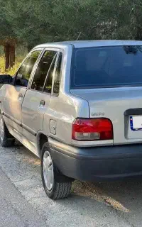 پراید 91 بی رنگ کلر یخ