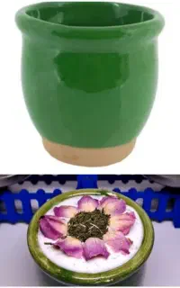 کوزه های ماست خوری سفالی