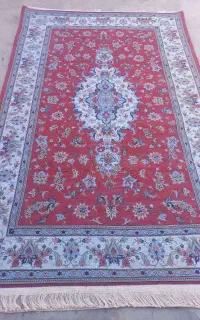 جفت فرش ۶ متری دستباف ( نو )