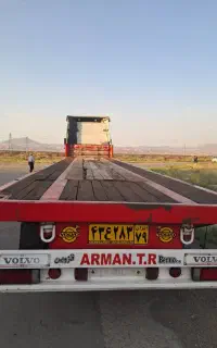 تریلی کفی سه محور جای رول ۱۲.۶۰