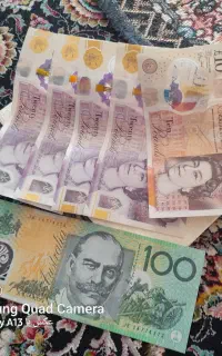 اسکناس پوند د لا ر استرالیا کلکسیونی