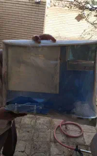 آینه سه منظوره دستشویی تمام شیشه