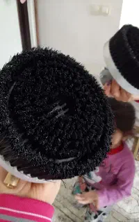 فرچه متصل به دریل مبل شویی