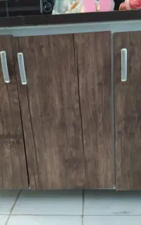 کابینت سه درب فلزی بالا mdf
