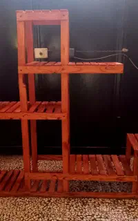 استند گل چوب نراد