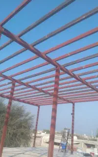 اجرای وال پست نبشی کشی و شاسی کشی اسانسور