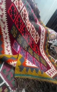 گلیم سنتی دستبافت نو