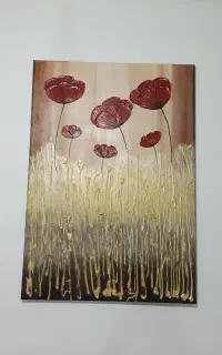 تابلوکاردست کارشده روی بوم
