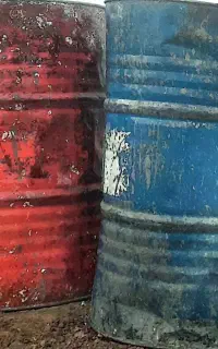 دوعددبشکه فلزی