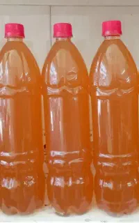 آبغوره اصل  شربت گل و نعنا و ترشی لیته