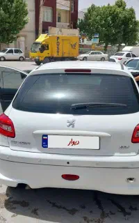 خودرو206 تیپ ۲ مدل ۹۱