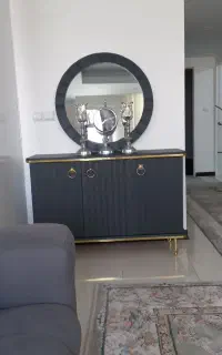 ست ایینه کنسول میز تلویزیون میزجلو مبلی عسلی