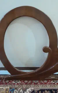 قاب آینه چوبی