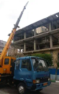 جرثقیل حمل مصالح،تیرچه،تخلیه تریلی،منصف،سریع