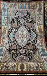 قزوین لیلیان مهربان مناطق فرش‌فروش‌خریدار دستبافت