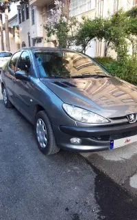 پژو ۲۰۶ صندوق دار v8 سفارشی اریان مدل ۸۹