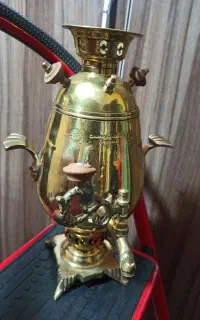 سماور زغالی برنجی