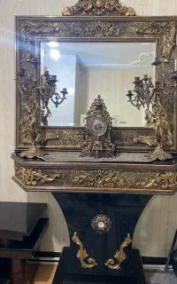 اینه شمعدان در حد نو