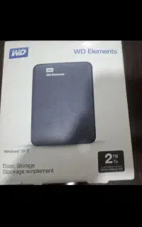 هارد اکسترنال ۲ ترا wd elements