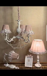 ست لوستر و آباژور ودخترانه