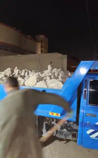 شن نخاله ریگ با نیسان