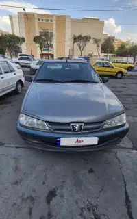 پژو پارس 87 بدون رنگ