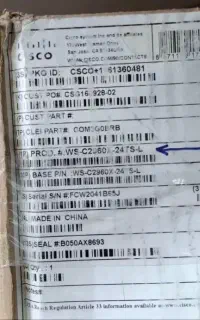 سوییچ سیسکو WS-C2960X-24TS-L