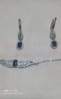 ست کامل گردنی نقره