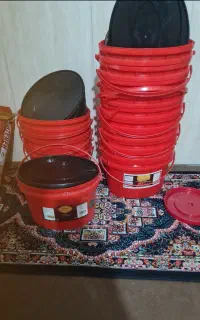 سطل پلاستیکی مواد نو