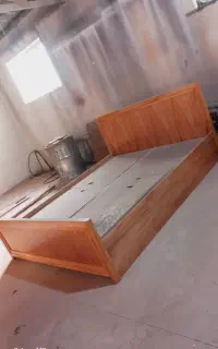 تخت دو نفره تمام چوب راش عرض ۱۶۰ فقط ۲۹ میلیون