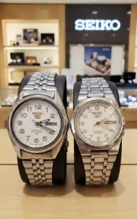 ساعت ست سیکو5 اتوماتیک اورجینال ژاپنی اعداد شب نما