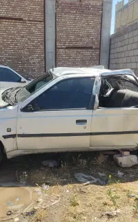 تصادفی پژو 405 مدل 88
