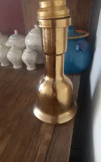 سری وتنگ قلیان  طلایی