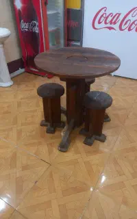 میزوصندلی چوبی