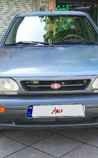 پراید مدل ۸۷ یک لکه رنگ شاسی پلمپ