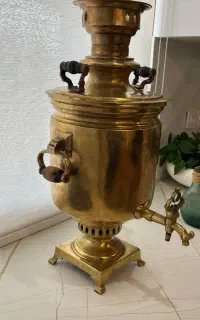 سماور زغالی روسی ۱۴۳ ساله