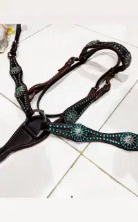 ست سرکلگی و سینه بند کابویی اسب