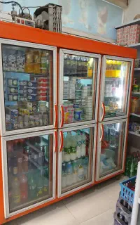 یخچال مغازه دو طرف نما