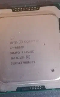 cpu  i7  6800k