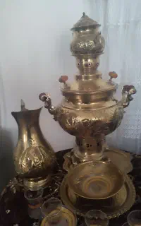 سماور 6 لیتری 5 پارچه