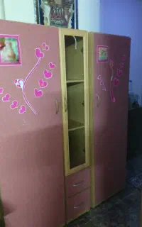 کمد سه تکه به همراه میز آرایش