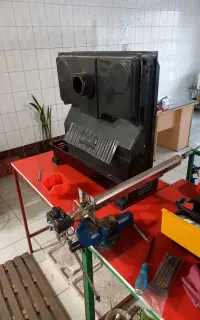 بخاری و آبگرمکن و اجاق گاز روکار کهنه