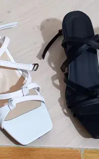 صندل مجلسی مشکی سفید