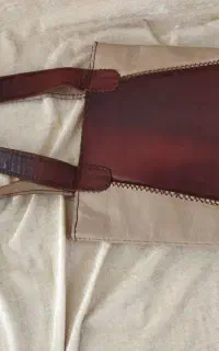 کیف  چرم دست دوز