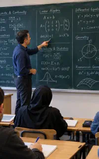 تدریس ریاضی کنکور، متوسطه و دانشگاه با دکتر موظف